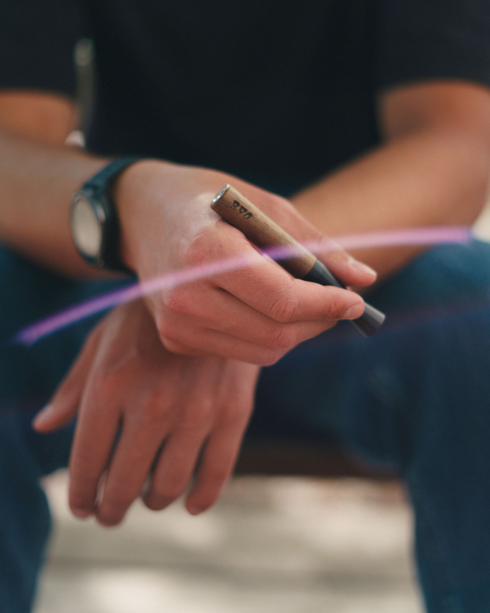 Nahaufnahme des RYO Rauchentwöhnungsprodukts